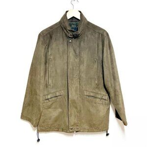 Unworn Vintage Gianni Valentino Italy MicroSuede Brown Mens Jacket Sz M